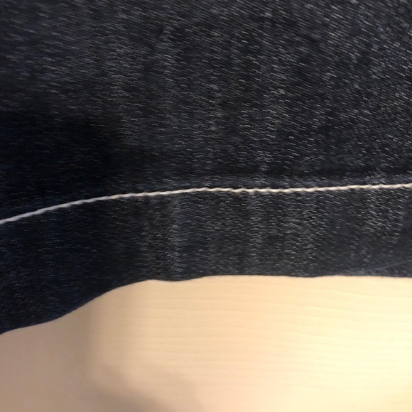 Embellished Levi Knee Length Skirt - Picture 6 of 13